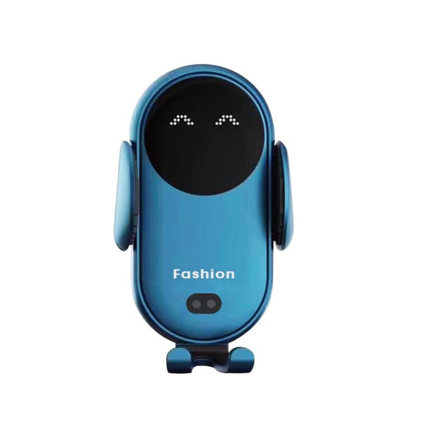Smart Biloplader Trådløs Oplader Mobiltelefonholder Automatisk Sensor Biloplader