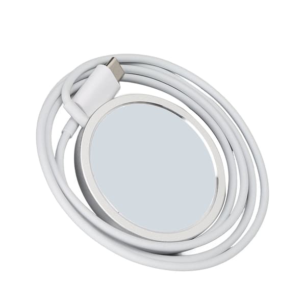 15W Magnetic Wireless Charging Pad for iPhone 13 Pro 12 Pro White