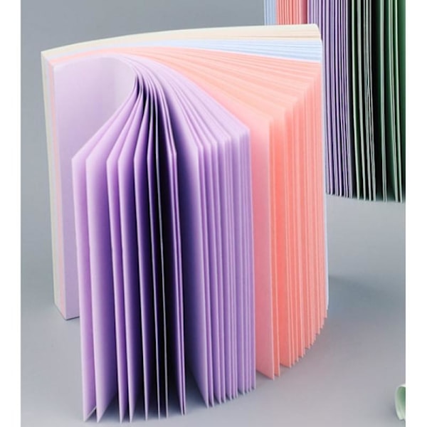 Superklebrige post-it lapper, sticky note-kuber, gjenbrukbare sticky notes, vanntette sticky notes