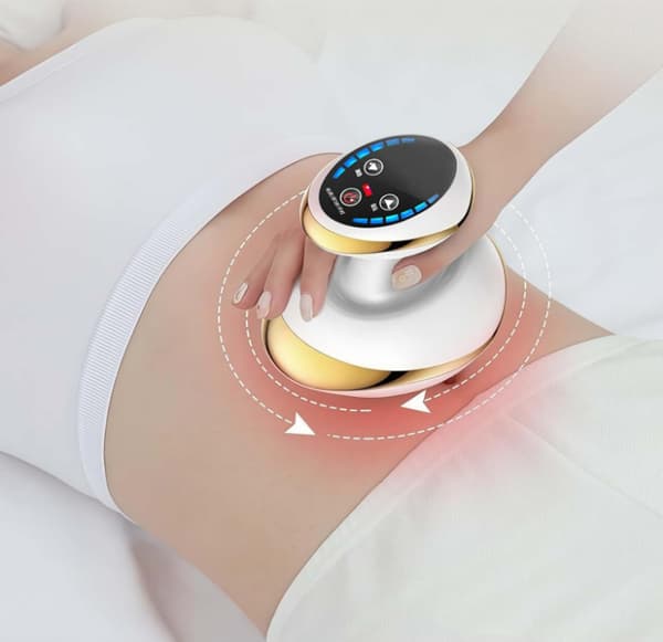 4-i-1 Anti-Cellulit Massager: Gua Sha, Elektrisk Koppning, Meridianrensning och Värmeterapi Massage
