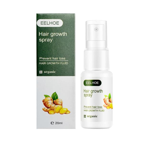 20ML Ingefära Näring Flytande Spray Hårväxt Spray Återväxt Ingefära Spray Gåva