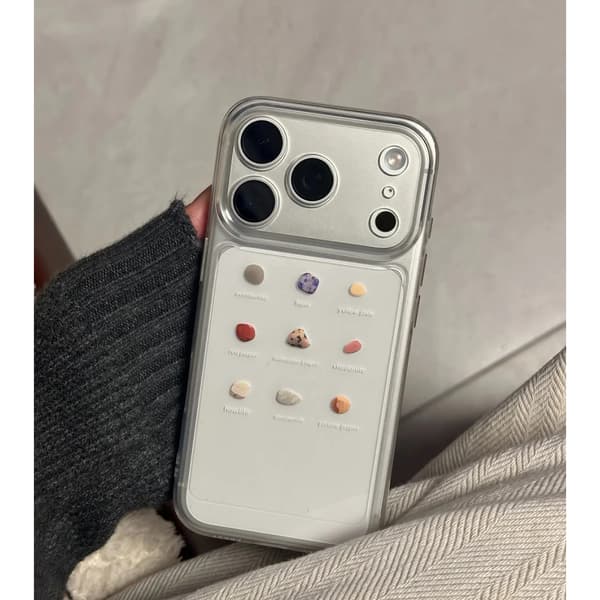 Farget meteoritt kompatibel med Apple 17 Pro