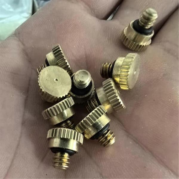 Messing Tråd Tåkedyser Plugg, 12 stk