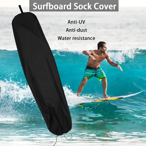 Surfboard Longboard Bag, Pouch Surfing Accessories with Drawstring, Waterproof Lightweight, Windproof and Dustproof
