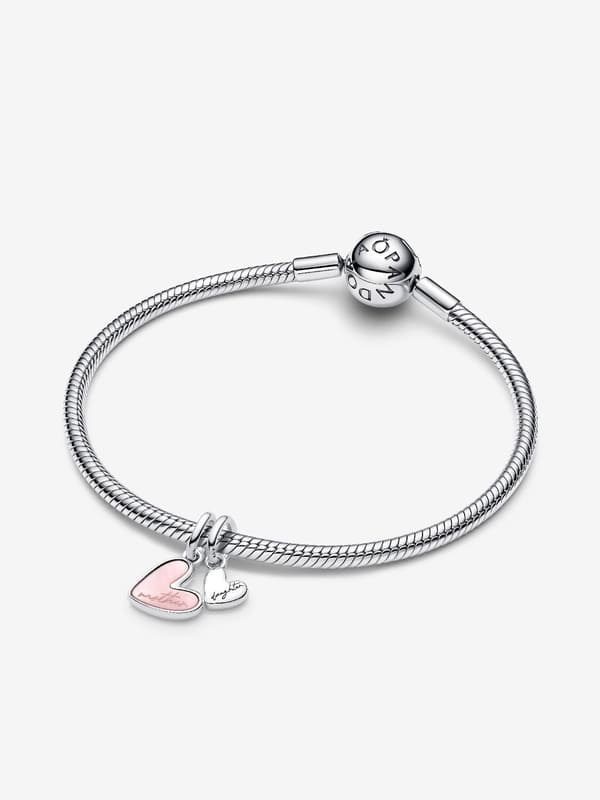 Pandora - Delbar mor och dotter dinglande berlock - Sterling silver
