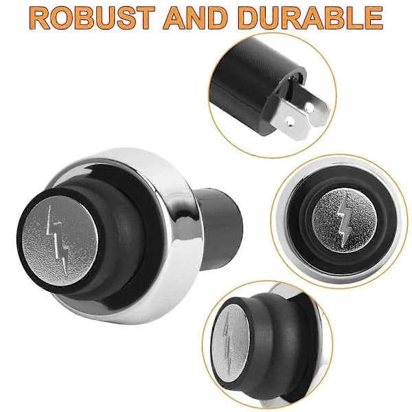 Grill Igniter Button Switch Replacement for Weber GS4 Genesis II and Spirit II Grills Plastic Black
