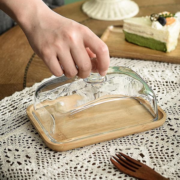 Cheese dome with lid, glass bell, jar, lid, small cake stand, dome, clear cake stand, lid, clear cheese dome