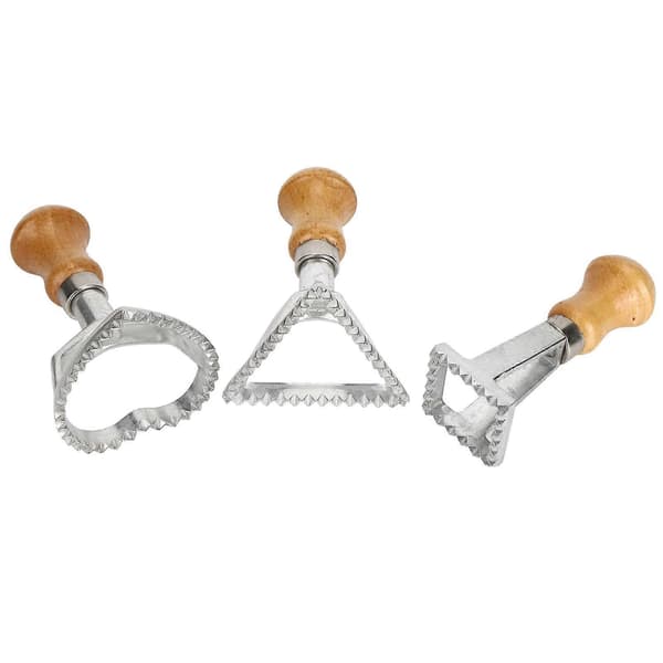 Praktisk og vakker 7 STK Dumplingsformer DIY Kaker Bakverk Pasta Stempel Press Kutter Maker