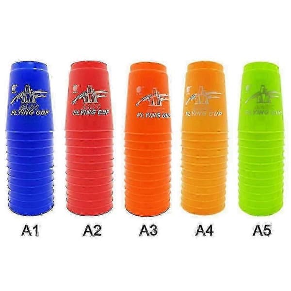 Speed Stacks | Officiellt Sport Stacking Set - 12 Muggar För Snabbhetsträning Resespel Fester Red