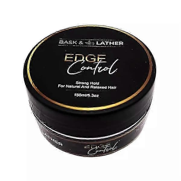 1-5x BASK LATHER Edges Control Hårgelé Stærkt Hold, Tyk Kant Styling GelHOTNew_ecs 1PC