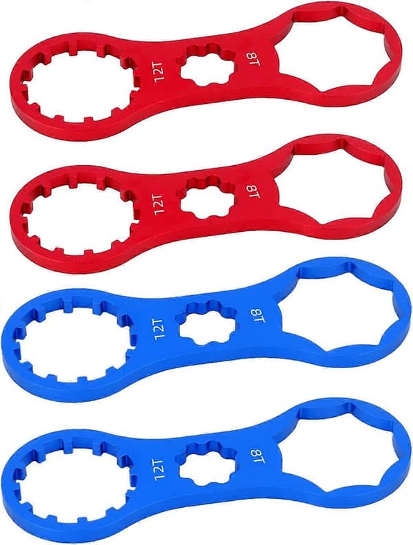 Praktiskt och vackert 4-pack cykelnycklar