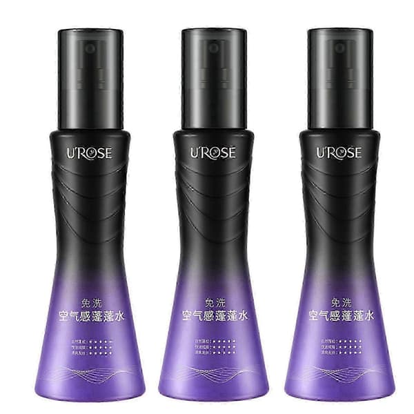 100 ml Leave-In Fluffy Hårspray Langvarig Hårstyling Spray for Late Menn og Kvinner 3pcs