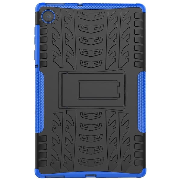 Til Lenovo Tab M10 Plus TB-X606F Dekktekstur Deksel Blue