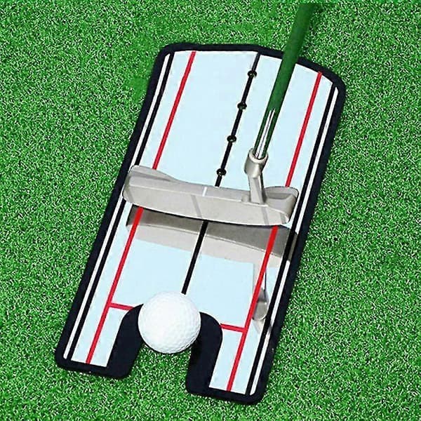 Golf Putting Eyeline Alignment Spejl Træningshjælp Putter Svingtræner Øvelse 26s