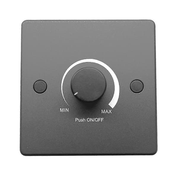 RV Lysdimmer Lysbryter Kontrollpanel 12-24V 5A Universal PWM Dimmer Lavspenningsdimmer