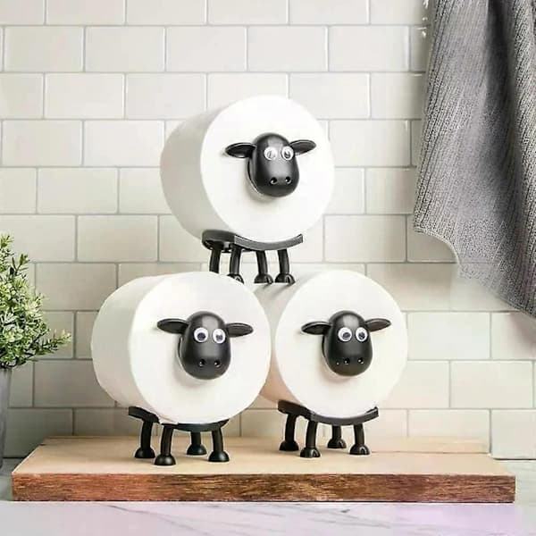 3 kpl WC-paperiteline Lammas Lammas WC-paperiteline Set Eläin-FF-