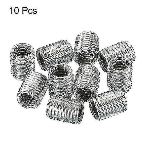 10 stk M10 til M8 gjengeadapterhylse reduserende mutter 10 mm skrue