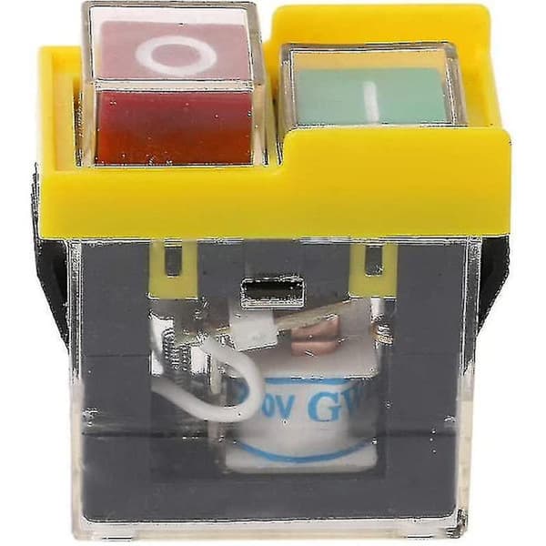 Kjd6 5e4 250v Waterproof Electromagnetic Switch Magnetic Start Button Power Off Protection Self-locking Switch Kjd20-hgbd (FMY)