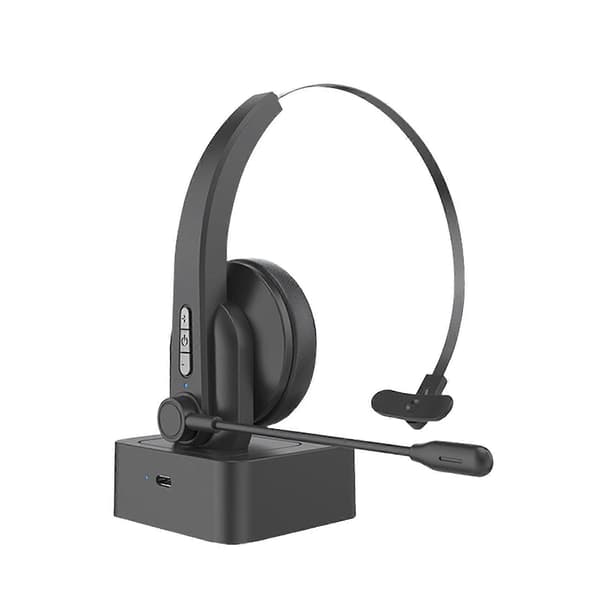 Wireless Headset Bluetooth-compatible 5.0 Noise Cancelling Truck Driver Earmuffs with Microphone for Business