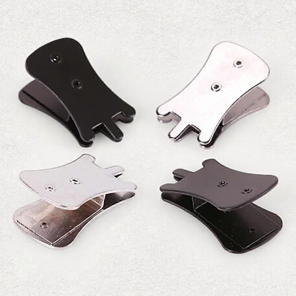 3xSølv Øvelse Erhu Zhonghu Demper Strenginstrument Tilbehør 3 Pcs