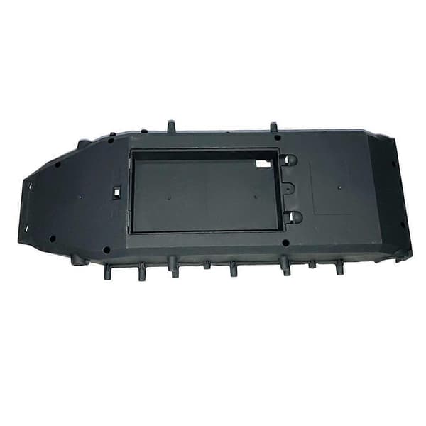Metalllegering 1/12 RC Tank Reservdelar Tillbehör DIY Bilskal Grå car chasis