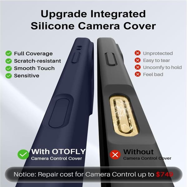 Ultratunt MagSafe-skal med flytande silikon för iPhone 17 Pro Max - Midnattsblå[ZHE] iPhone 17 Pro Max iPhone 17 Pro Max bleu nuit