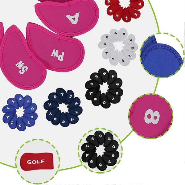 Schlaegerhaube Golfkøllehodebeskyttelse Unisex for menn og kvinner