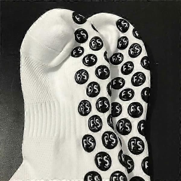 Fotbollsstrumpor halkfria stl. 39-46 10-pack sportstrumpor för herrar 40-46 vit