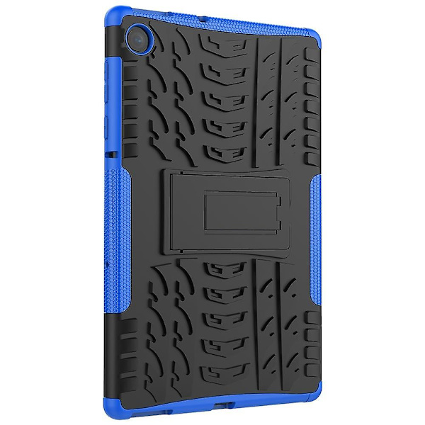 Til Lenovo Tab M10 Plus TB-X606F Dekktekstur Deksel Blue