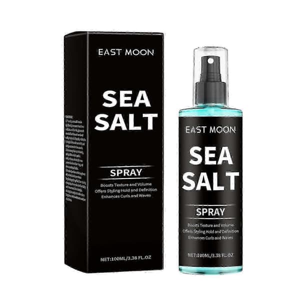 East Moon Havssalt Lockningsspray Långvarig Styling Elastisk Hårbalsam Hårspray För Lata A
