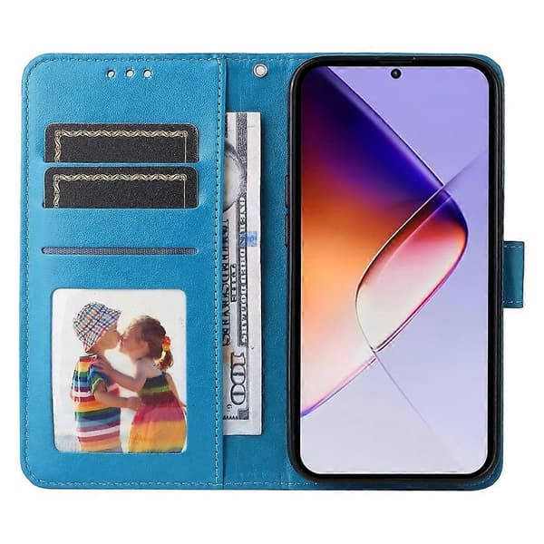 PU-telefoncover til Infinix Note 40 5G Blue