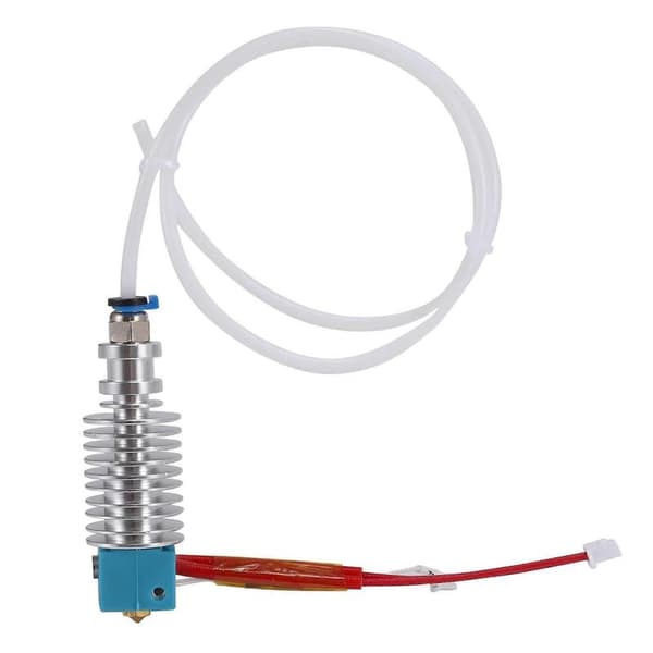 Til ANYCUBIC Mega/Mega S Mega X Chinron 4Max pro2.0 Vyper 3D printer ekstruder hot end med 0,4 mm dyse (til Mega X) Silver