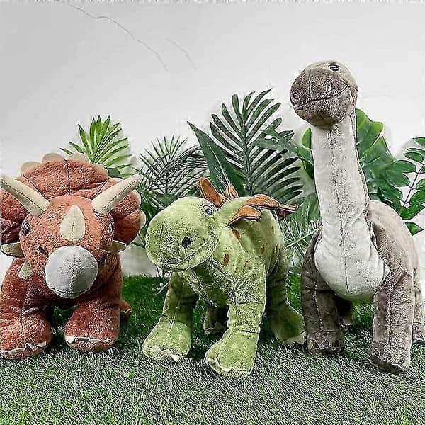 Dinosauruspehmolelu, Triceratops-pehmoheittotyyny-nukke 26s Style 4 66cm