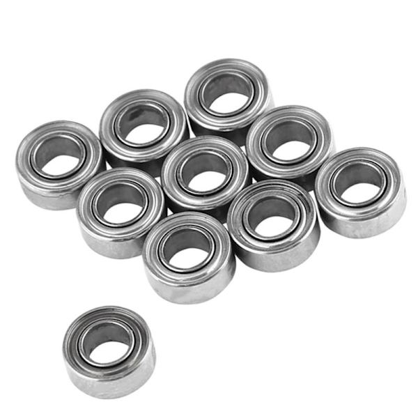10 stk. MR63ZZ dobbeltafskærmede miniaturekuglelejer 3x6x2,5 mm til 3D-printer, modelfremstilling
