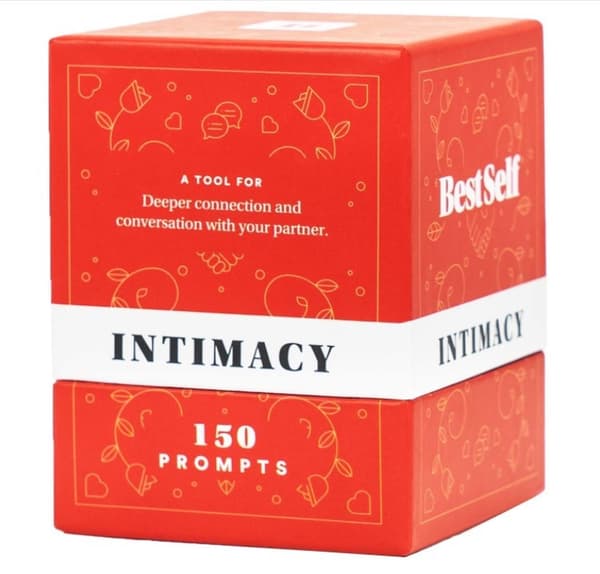 150 kortin Intimacy Deck by BestSelf -lautapeli, seurapelikorttipeli