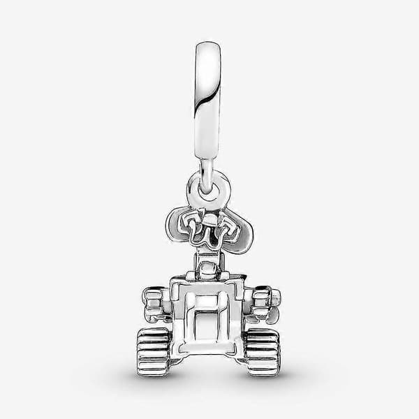 S925 Pixar Collection Wall-E Charm, Genuine Disney and Pandora with box