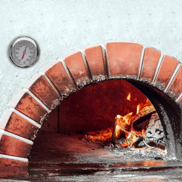 Højtemperatur ovntermometer til træ-, pizza- og stenovne op til 400°C