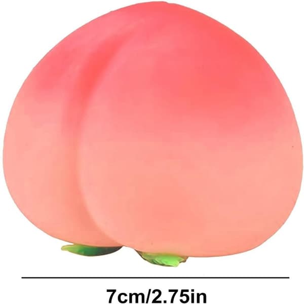 Squishy Stresslegetøj Grøn Æble Squishy Stressbold Fidget Legetøj til Børn, Klemmebold Stresslindring Squishies