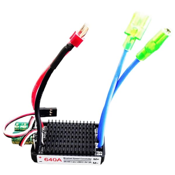 Dolity Vanntett Hastighetsregulator Høy Effekt for RC Speedbåter Skip T Plug