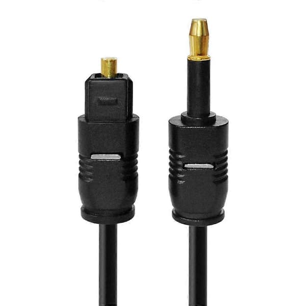 Praktisk og smuk 4.0mm*10 Toslink til Mini Toslink Digital Optisk SPDIF Digital Lydkabel