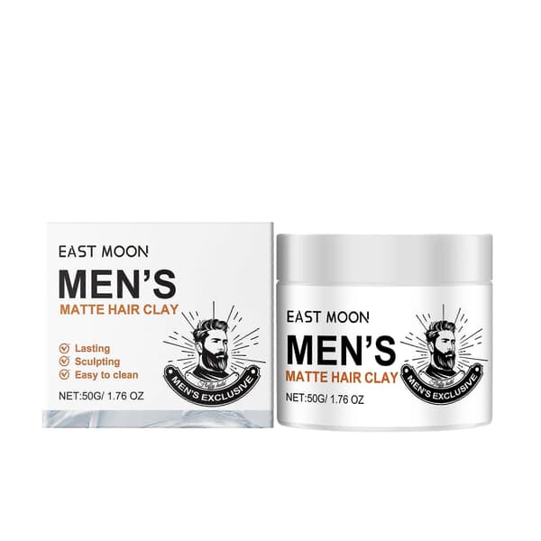 Matt Fluffigt Vax - Långvarig Naturlig Volym & Stadga, Enkel Styling, 50g