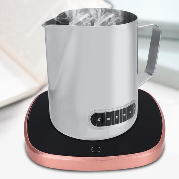 Vandtæt husholdningsmåtte med touch-varme, elektrisk varmeplade til kaffe og te (EU-stik 220V) 0.3