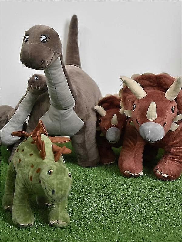 Dinosauruspehmolelu, Triceratops-pehmoheittotyyny-nukke 26s Style 4 44cm