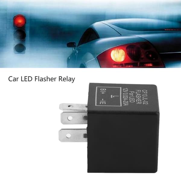 Elektronisk LED Justerbart Blinklys Relæ Til Blinklys Blinker FLL002 CF13 JL-02 0.1