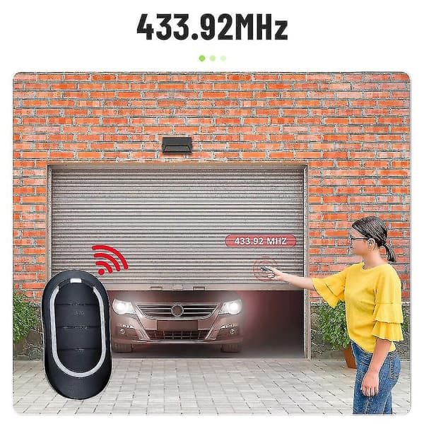 Alutech At-4n Fjernbetjening 433.92mhz Dynamisk Kode-B2