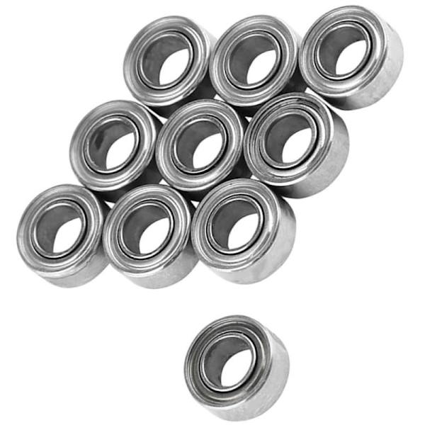 10 stk. MR63ZZ dobbeltafskærmede miniaturekuglelejer 3x6x2,5 mm til 3D-printer, modelfremstilling