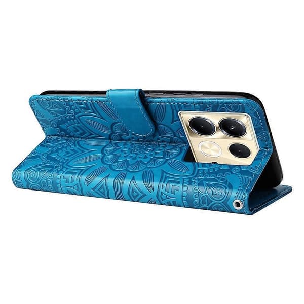 PU-telefondeksel for Infinix Note 40 5G Blue