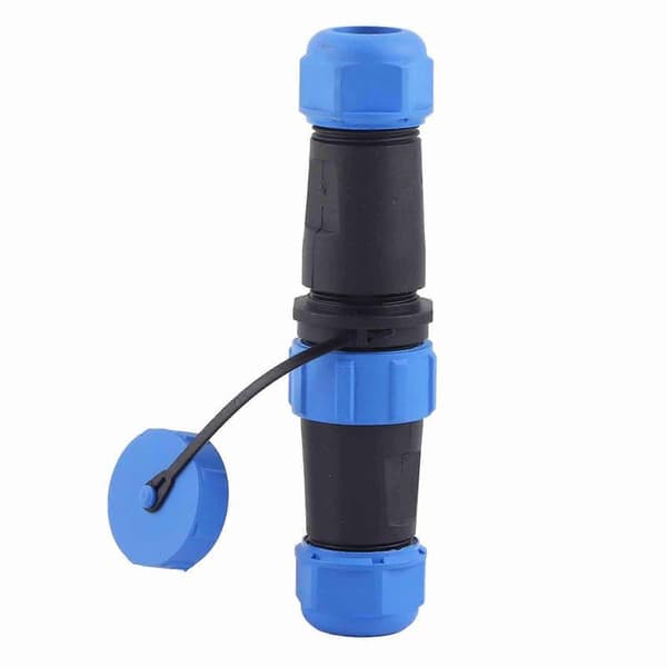 SP21 IP68 4-benet vandtæt plastik flystik sokkel kabel inline stik (4-benet)