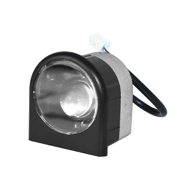 Scooter frontlys for 4 Pro elektrisk sparkesykkel frontlykt frontlampe LED-lys sparkesykkel deler svart 26s
