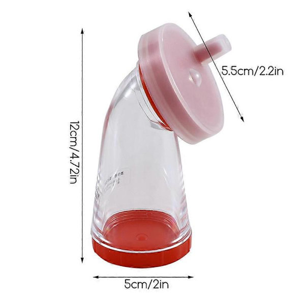 Sesamfrökvarn/Dispenser Kompakt Robust Design för Kök Red